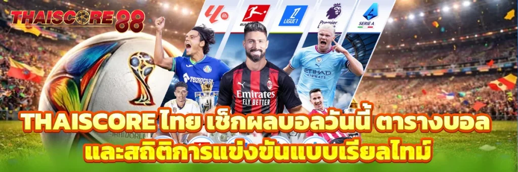 thaiscore ไทย
